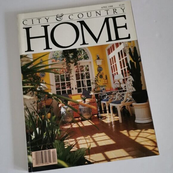 April 1988 City & Country Home Magazine Canadian Lifestyle Interior Design Archi - Picture 1 of 11